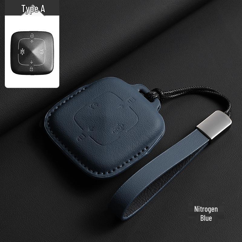 Zeekr 001 & X Smart Key Case: Cross-border Original Car Color Key Pouch & Car Accessories Buckle