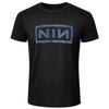 Nine Inch Nails - Logo Art Muster Bedrucktes T-Shirt - Industrial Rock Band T-Shirt - Geeignet für Männer und Frauen