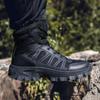 Tactical boots High top medium tube outdoor combat boots Large size field training trekking boots