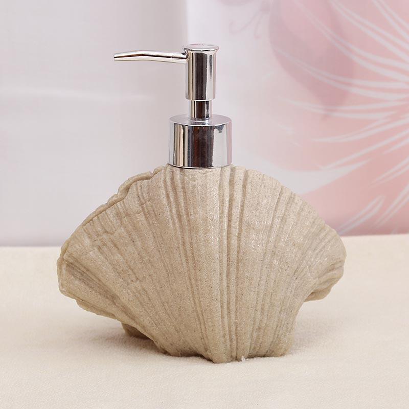 Luxuriöse Keramik-Druckflasche für Handseife, Shampoo und Duschgel