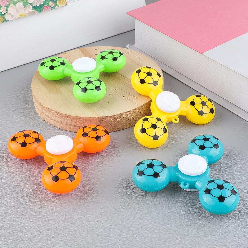 10Pcs Soccer Ball Shape Fidget Spinners Cute Toys.Classroom Prizes Birthday Event Party Christmas Halloween Day Gifts,Novel Toys