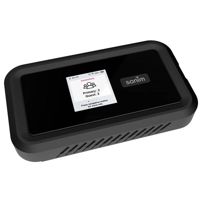 Sonim H100 Point d'accès Wi-Fi 4G mobile jusqu'à 32 appareils noir