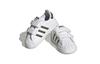Adidas Originals Superstar Collection Low top Skateboard Shoes White Brown Green Infant And Toddler HQ4286