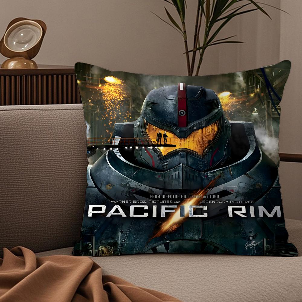 MovieP-PacificS R-RimS Pillow Case Silky Elegant Comfort Sofa Bed Invisible Zipper