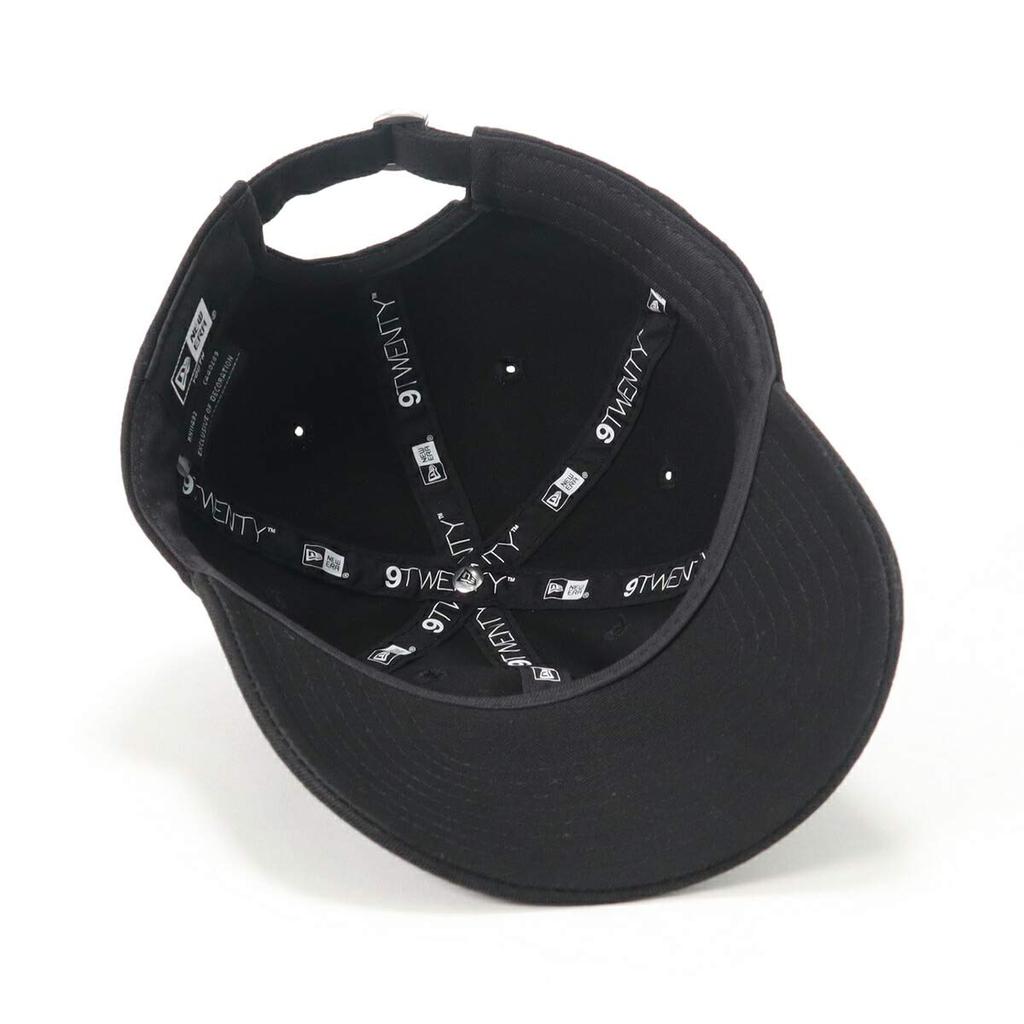 New Era Kids Cap 9TWENTY Box Logo Black YOUTH 52-56cm YOUTH 920 WASHED BOXLOGO BLK WHI 25J