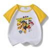Paw Patrol Kids' Cotton T-Shirt & Shorts Set - Summer Style Boys' Casual Outfit