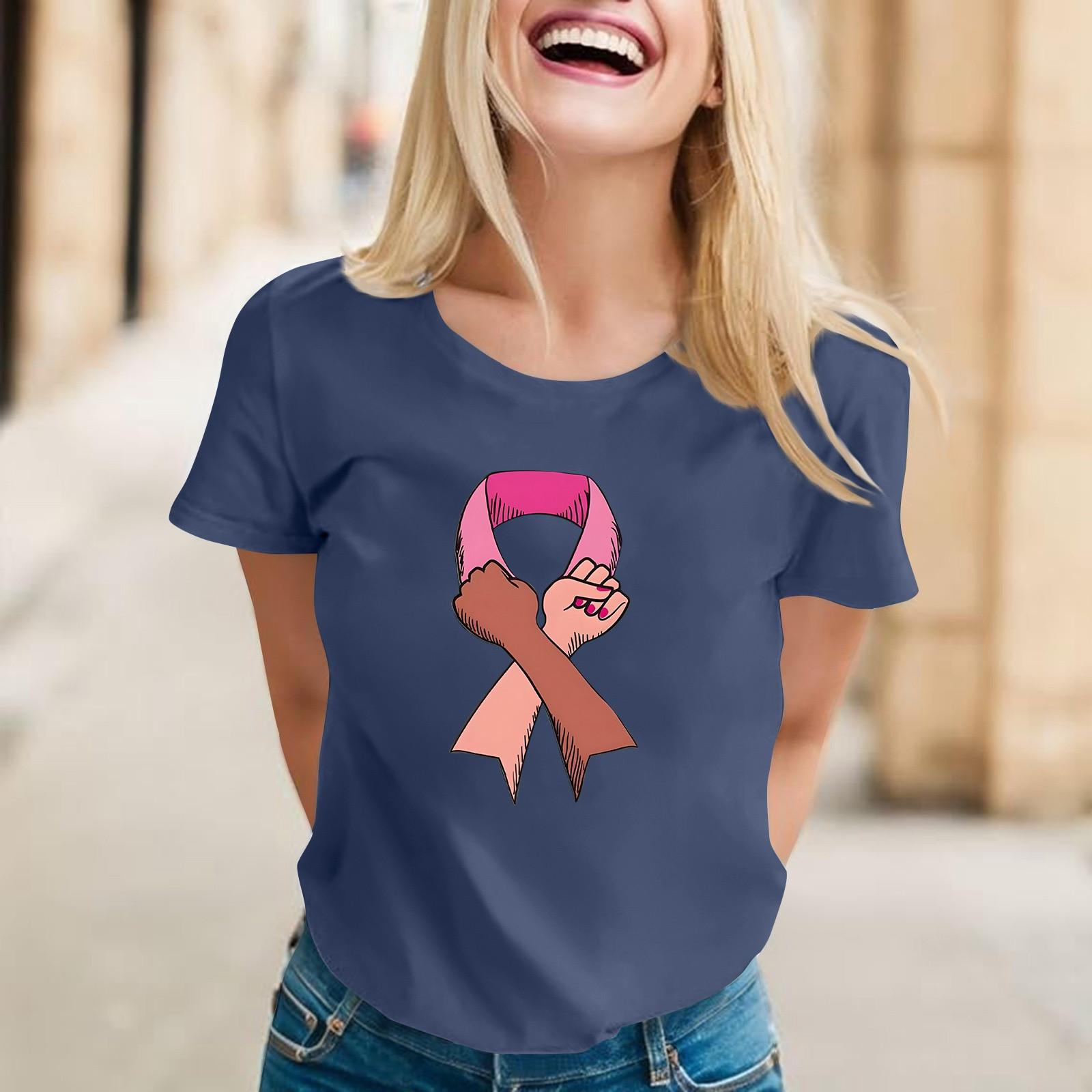 

Женские модные повседневные топы с короткими рукавами и круглым вырезом, плиссированные топы с короткими рукавами и принтом S