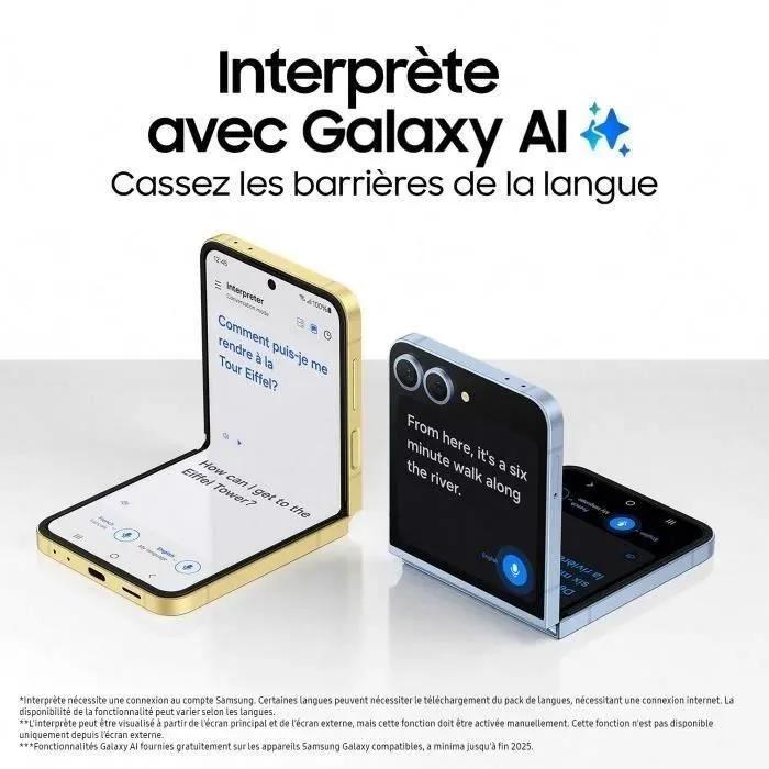 Samsung Samsung Galaxy Z Flip6 5G SIM Única Desbloqueado Smartphone Plegable