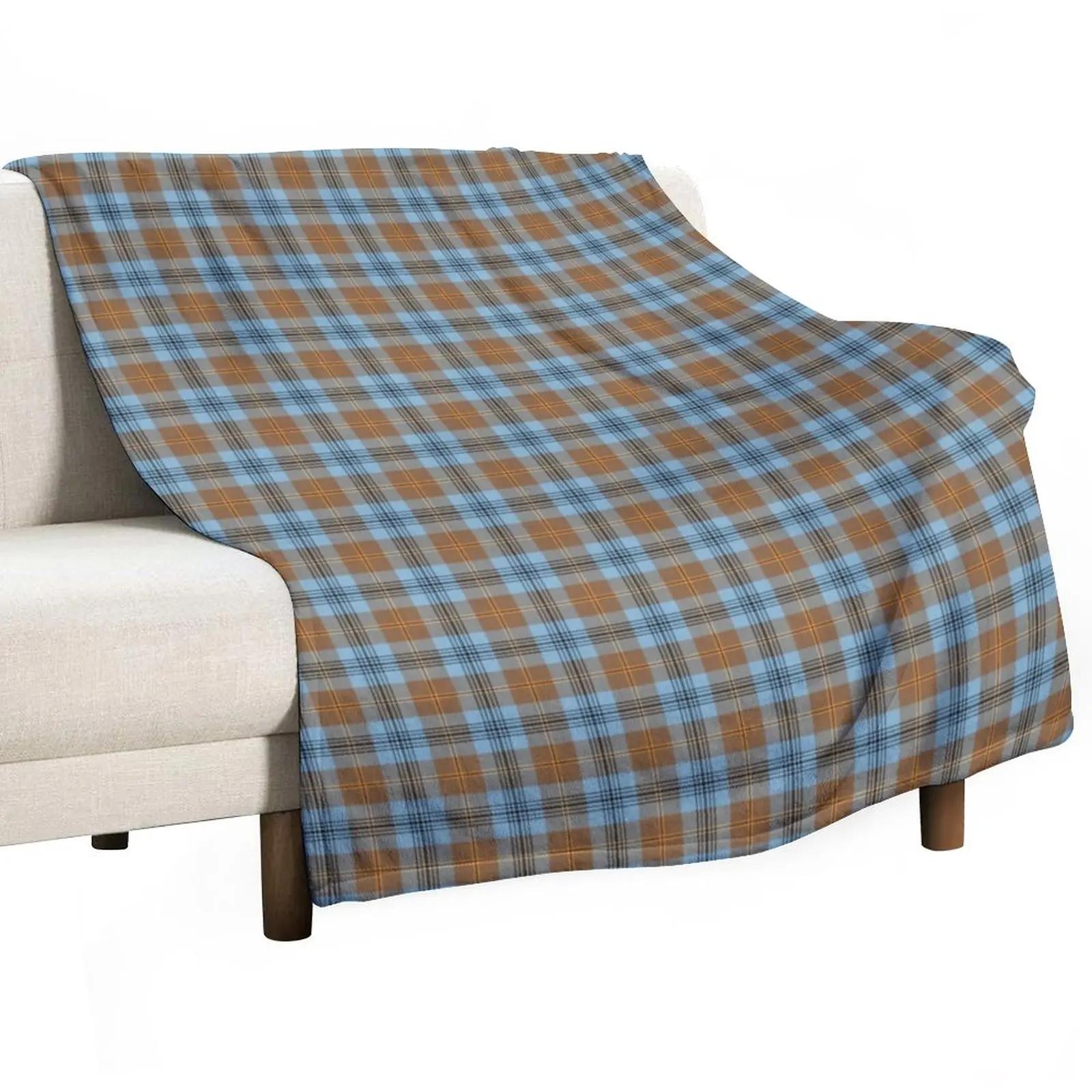 Пледы Falkirk District Tartan идеи подарков на День святого Валентина Пледы для кровати Size: 75*100cm, Weight: 230 GSM