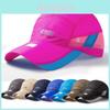 Summer Quickdry Cap With Breathable Sun Protection For Outdoor Running And Hiking