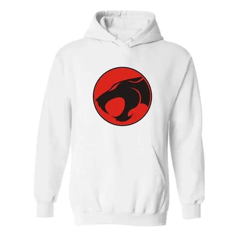 Anime Thundercats Hoodies Cartoon Print Unisex Women Hip Hop Hoodie Fashion Streetwear Hooded Sweatshirts Pullovers Unisex Clothing