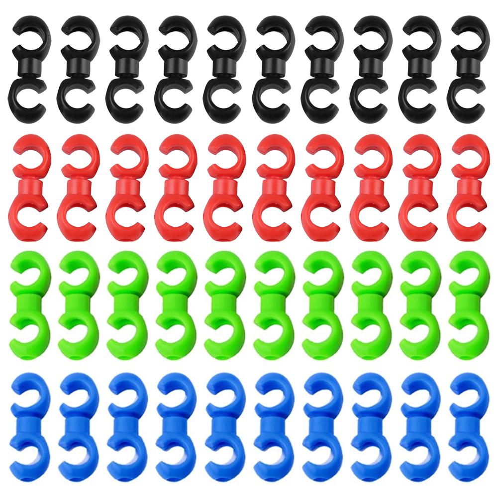 Cheap 10pcs Bicycle Brake Gear Cable S Style Clips Buckle Hose Guide