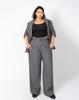 Kulsiseu Css Wide Slacks-028 (Grey)