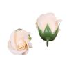 50pcs Two Layer Soap Flower Rose Big Flower Head Thickened Packaging Bouquet Material Simulation Flower Valentine's Day Gift Box
