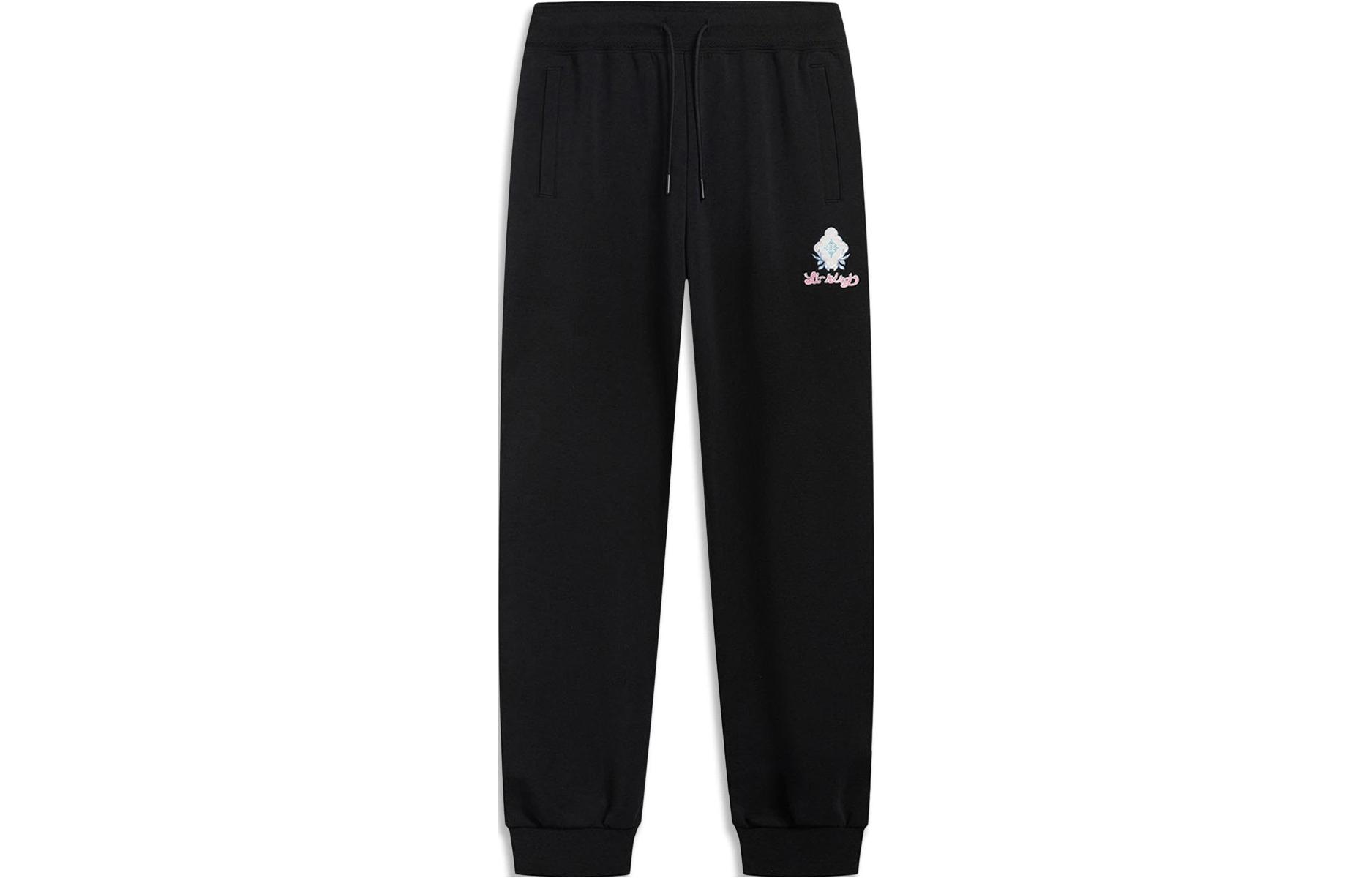 Li Ning China Culture Collection Knitted Sweatpants Women s Black AKLT412-4 XL