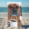 coffee animal Towel Beach Quick Dry Soft Pool Towels Gift for Travel Gym Shower Camping sports