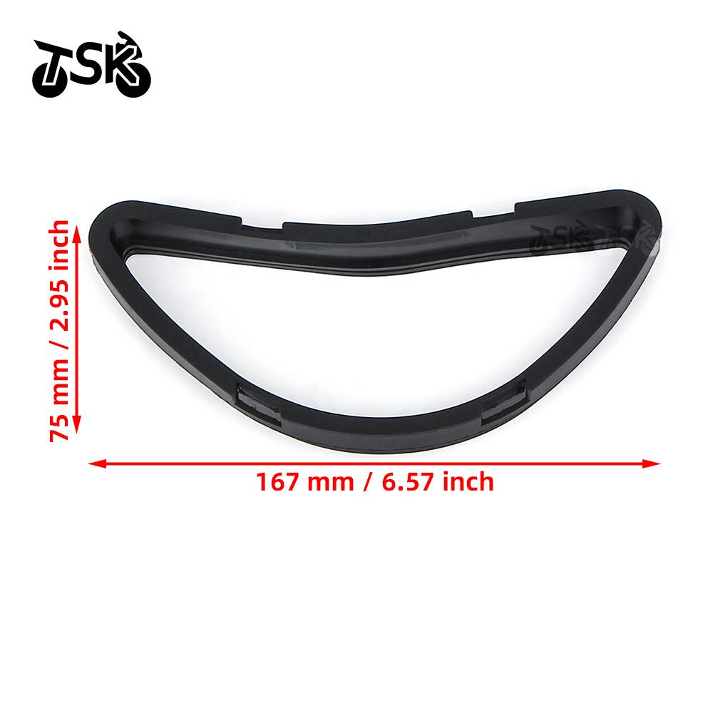 Motorcycle Ram Air Intake Tube Duct Gasket For Kawasaki ZX6R ZX 6R 2009-2012 Fairing Rubber Intake Pipe Ventilation Pipe Grommet