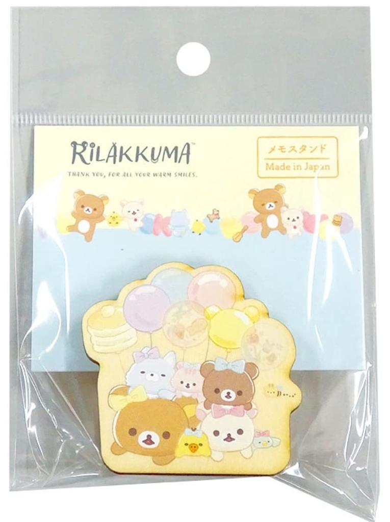 Nagano Factory Rilakkuma Memo Stand Smiling Happy for you RK650 -