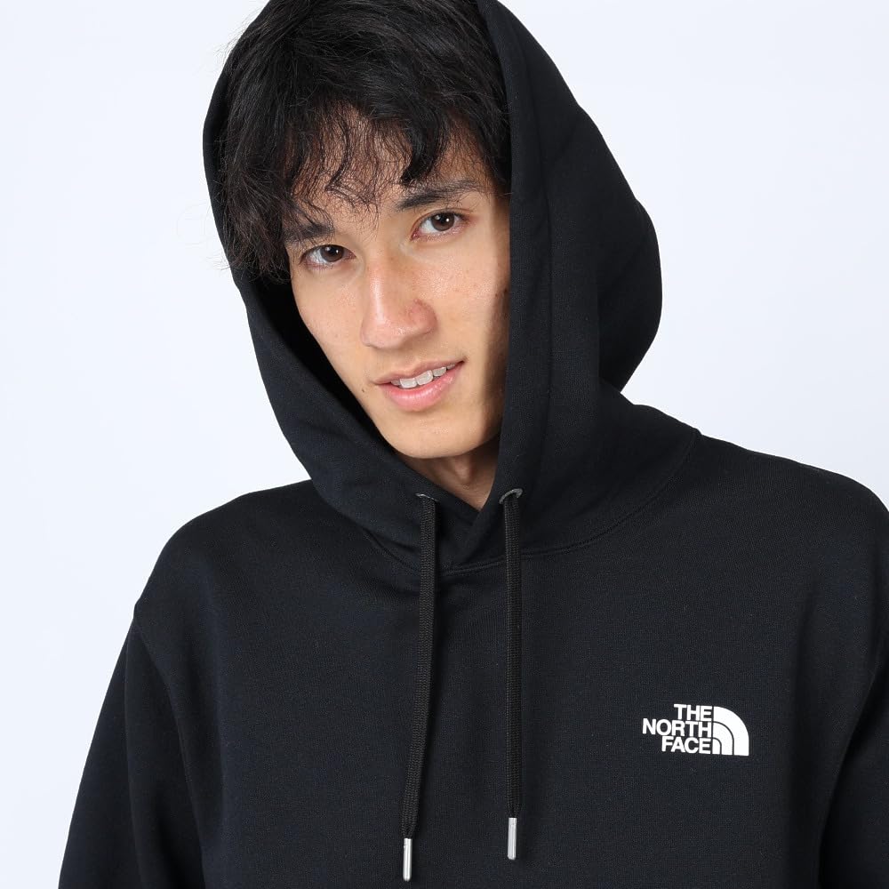 The North Face Back Square Logo Size S Hoodie, Unisex, Quick-Drying, Warm, Stretch, [FW23] Black,