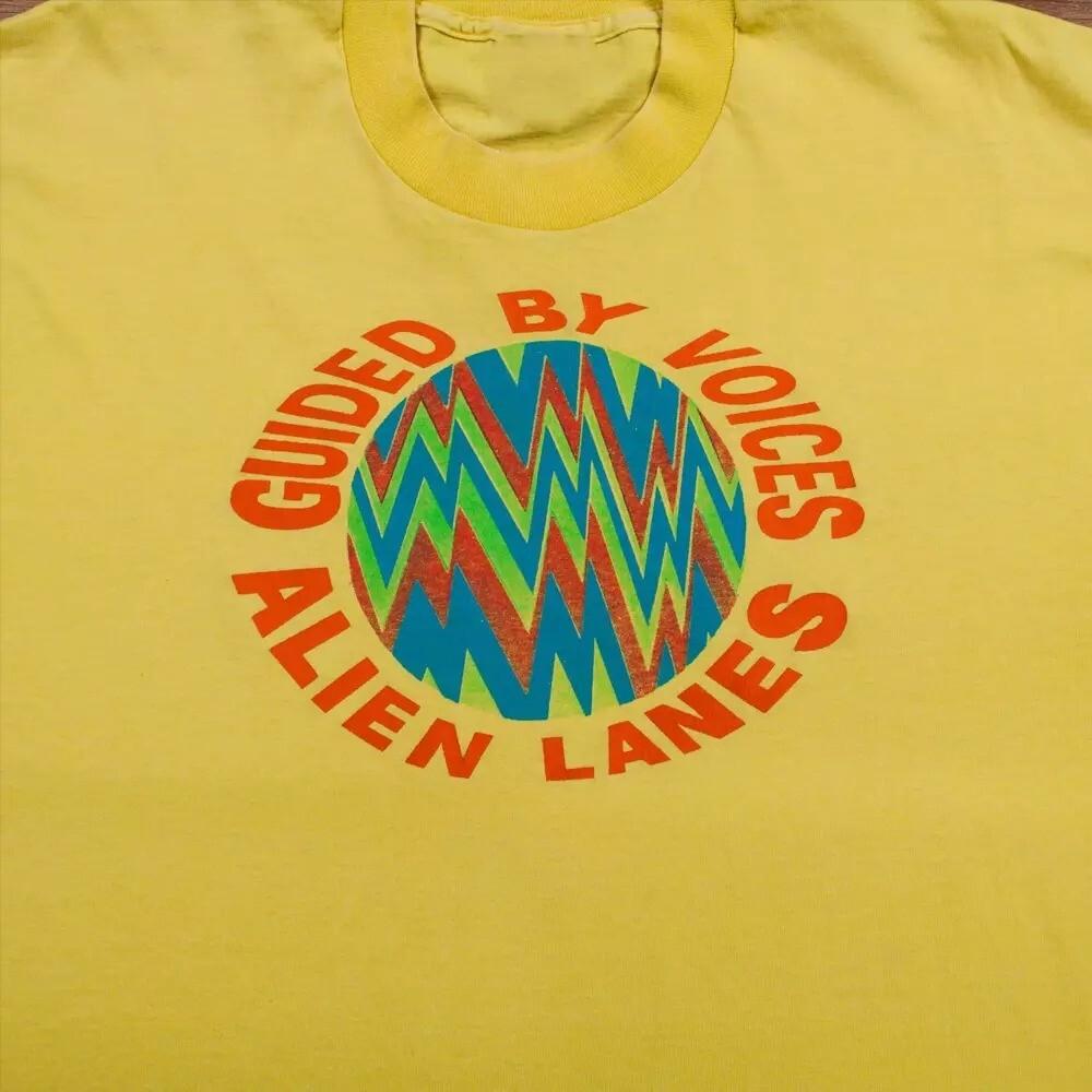 T-shirt a maniche corte Guided By Voices Gialla Taglia S-5XL NI1012