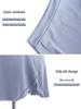 Adult Women's Ballet Dance Practice Slimming Half-Length Skirt with Side Slit