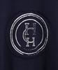 HARDCORE HAPPINESS Round Combination Sweatshirt_Navy