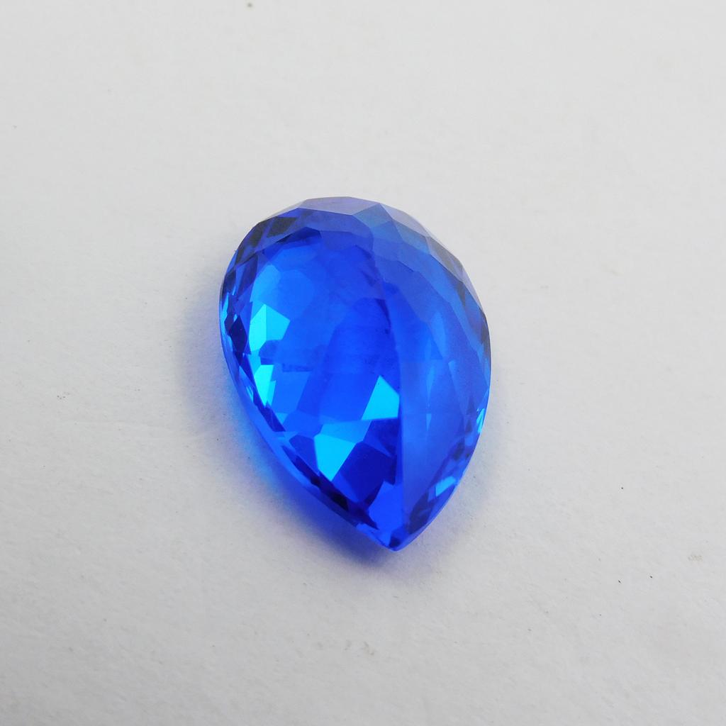 Natural Blue Tanzanite Loose Gemstone 9.50 Ct Pear Cut for Jewelry Making and Gem Collections