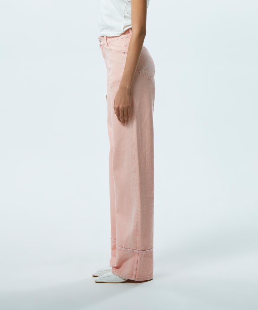 JINBARBIE Roll-Up Pants Peach
