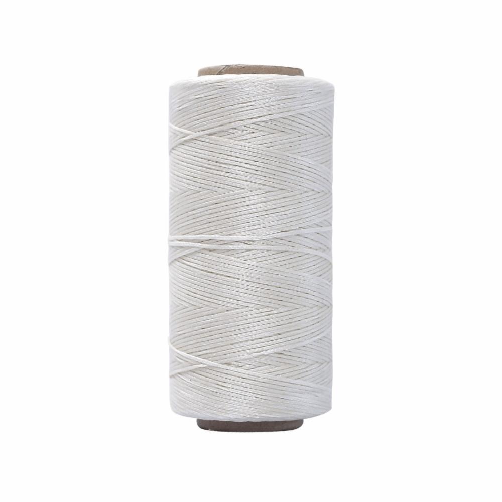 Arts Craft Wax Cotton Cord String 0.8MM Hand Stitching Thread Waxed Thread Cord Leather Repair
