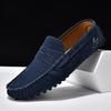 Spring & Autumn Fashion Slip-On Moccasins for Men – Large Size Breathable Casual Loafers