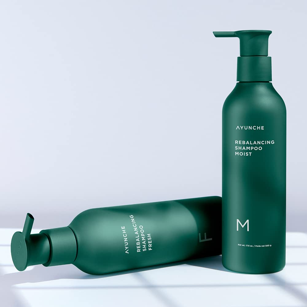 AYUNCHE Rebalancing Shampoo Fresh 350ml Shampoo Scalp Care Hair Loss Prevention Scalp Care Salon Exclusive AYUNCHE Official