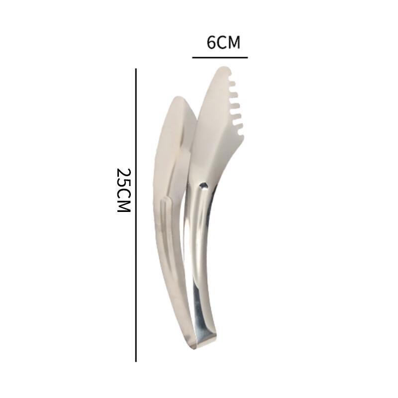 

SMVP Stainless Steel Knife-Type Food Tongs