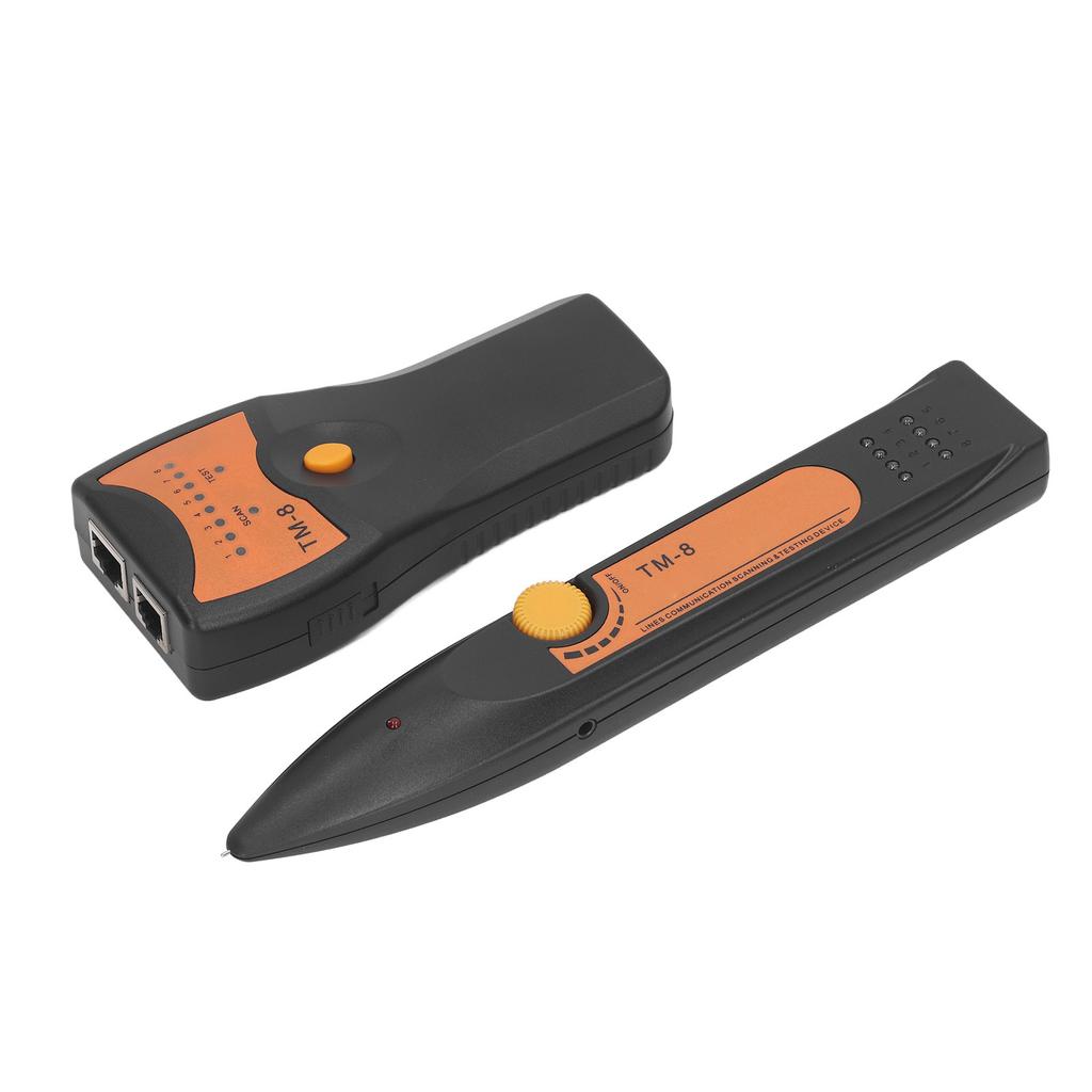 Netzwerkkabeltester RJ45 Kabelverfolger RJ11 Finder Ortungswerkzeug für Telefon Internet
