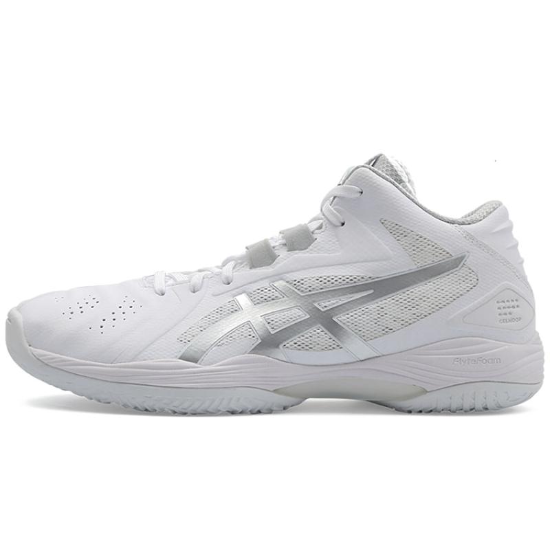 

ASICS Gelhoop V13 2E Wide White Silver Sneakers 1063A033-100 39.5