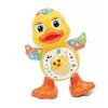 Plastic Electric Dancing Duck Toy Singing Walking Dancing Duck  Halloween