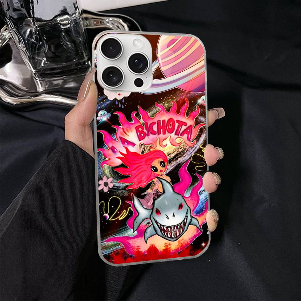 Karol G Manana Sera Bonito Phone Case For iPhone 11 12 13 14 15 16 17 Plus Pro Max Satin Glossy Colorful