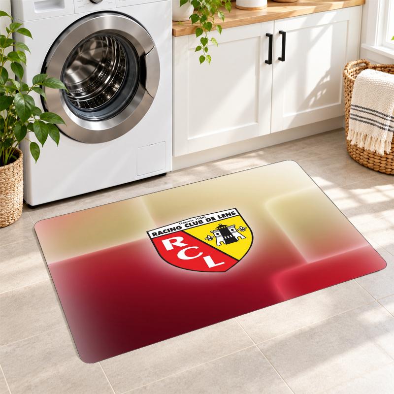 Flannel Kitchen Mat Lens FC Soft Area Rug Non Slip Floor Carpet Home Decoration