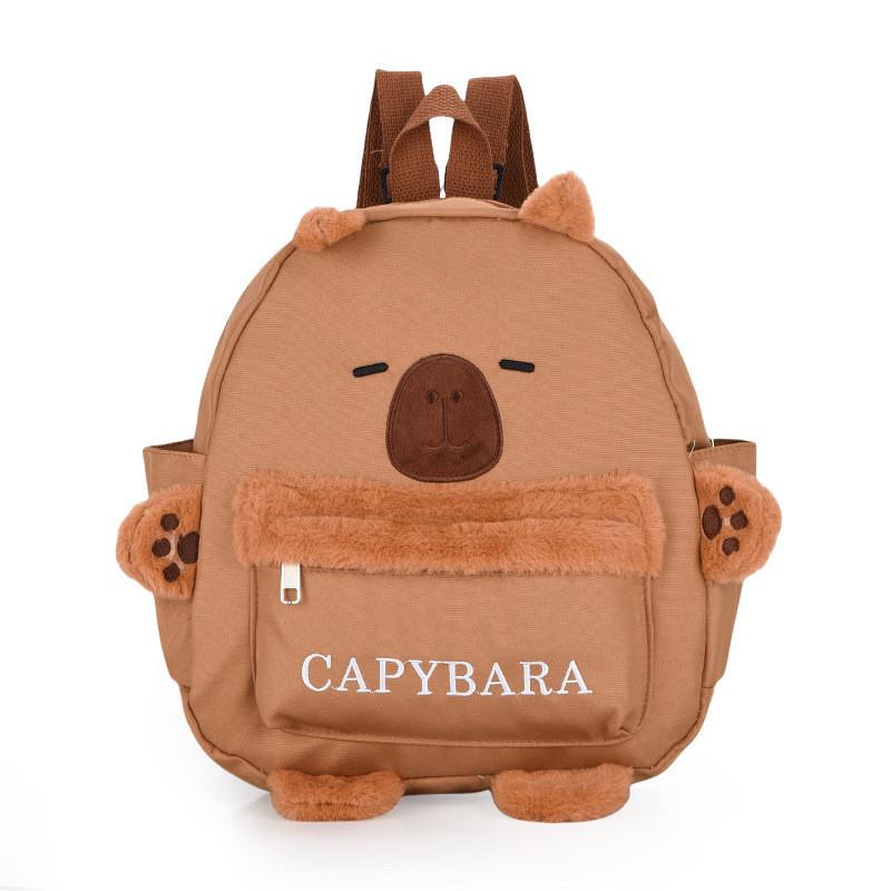 Trendy And Stylish Kids Backpack Featuring Cute Cartoon Bear Design For School Use Style One