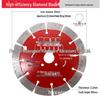 6-Inch Diamond Cutting Blade for Marble, Concrete & Stone - 156mm Wall Grooving Reinforced Sharpness