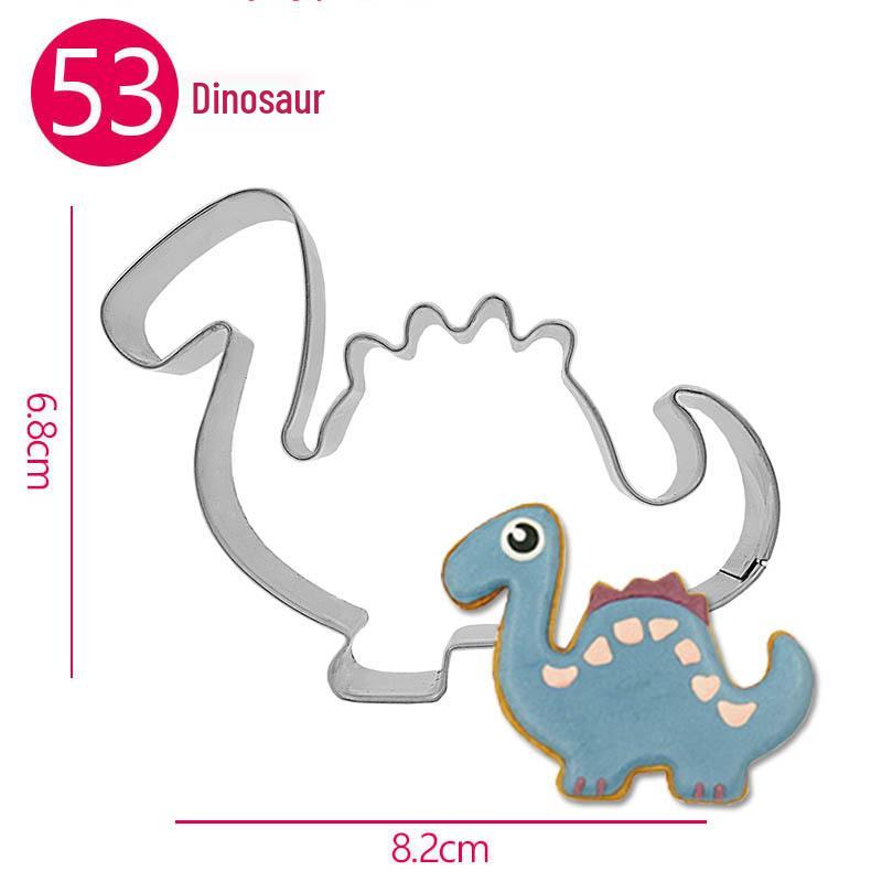 Stainless Steel Dinosaur Dragon Cookie Cutter for Baking