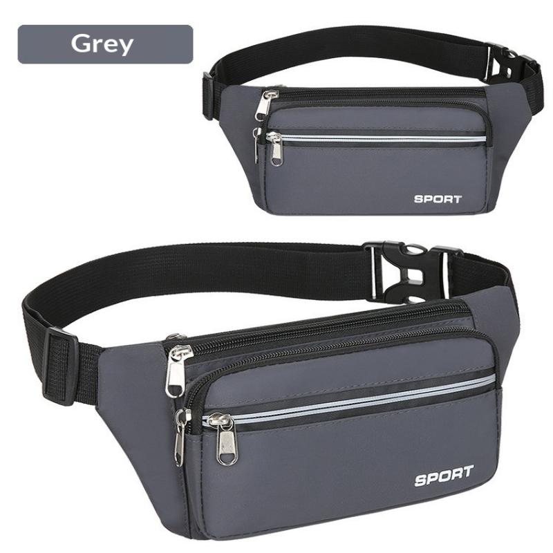 Waterproof Sports Waist Pack Bag For Travel Hiking Running Hands-Free Business, Site Work, Sports, Mobile Phone, Waist Bag