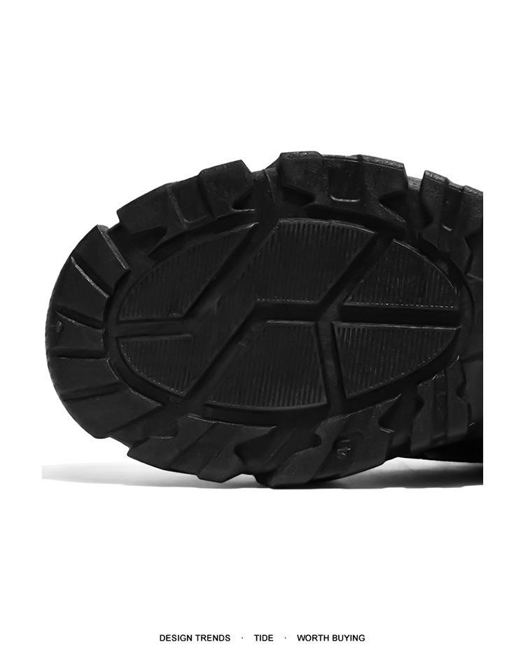 Frühlings Herren Atmungsaktive Weiße Mesh-Sneaker - Trendige Lässige Dad-Schuhe mit Dicker Sohle