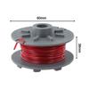Lawn Mower Spool and Grass Rope Cover Compatible with For 0536420 Models Pack of 4 for Effective Gardening Tasks