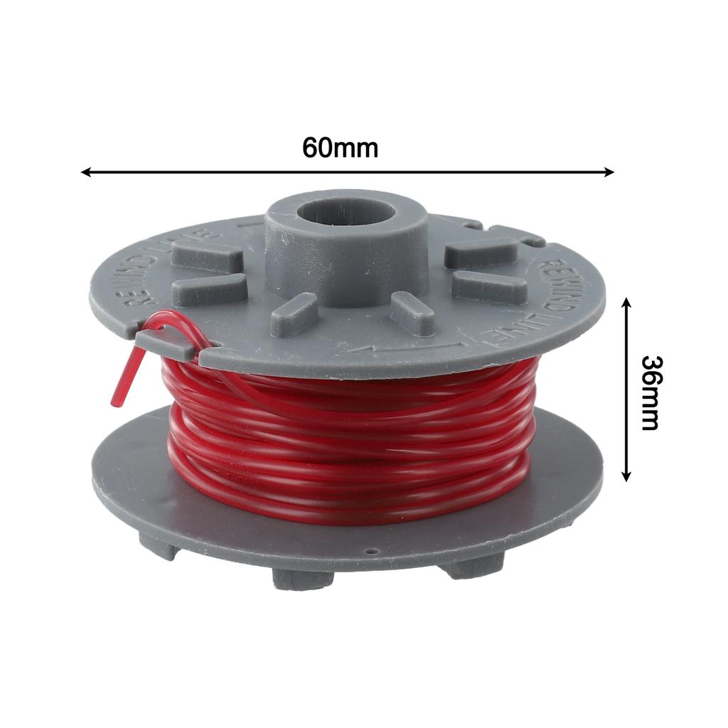 Lawn Mower Spool and Grass Rope Cover Compatible with For 0536420 Models Pack of 4 for Effective Gardening Tasks