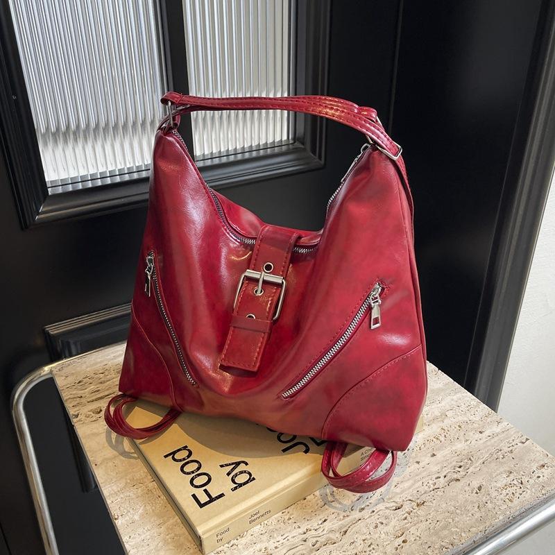 Backpack Design Sense Niche Bag Women's Shoulder Messenger Multi-purpose Backpack High Value Large Capacity Tote Bag