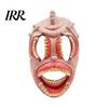 Comfortable Halloween Mask Horror Mask, with Hollow Realistic Fangs, Lightweight Breathable Unique Party PU Foam Grimace for Cosplay Costume Props