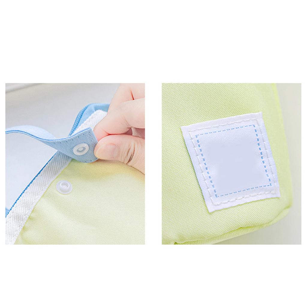 Foldable Standing Pencil Pouch Gorgeous High Capacity  Stationery Case for Office School Home