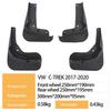 Volkswagen C-TREK 2017-2020 Tire Mudguards