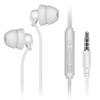 Silicone Wired Headphones with Mic 3.5mm Jack in-ear Sleep Earphones in-line Control Headset only Apply for huawei/iphone 7