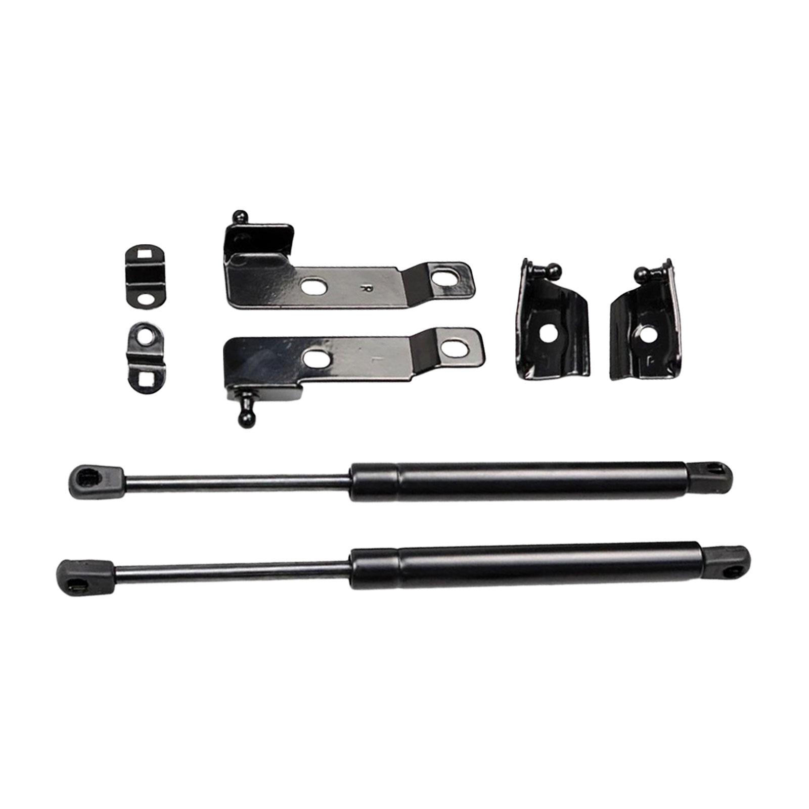 

2x комплект для установки амортизаторов для капота и стойки капота, прочные автомобильные аксессуары чёрный